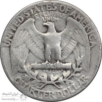 سکه کوارتر دلار 1947 واشنگتن - VF30 - آمریکا سکه کوارتر دلار 1947 واشنگتن - VF30 - آمریکا