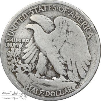 سکه نیم دلار 1935 نماد آزادی - VF25 - آمریکا