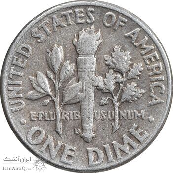 سکه 1 دایم 1963D روزولت - EF45 - آمریکا سکه 1 دایم 1963D روزولت - EF45 - آمریکا