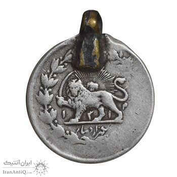 سکه 1000 دینار 1314 خطی - VF - مظفرالدین شاه
