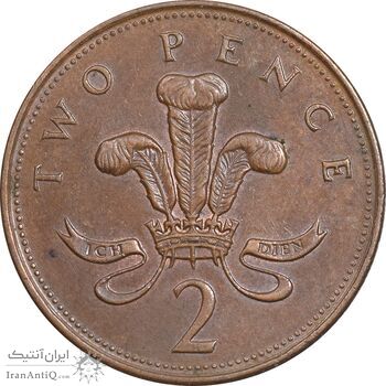 سکه 2 پنس 1994 الیزابت دوم - EF45 - انگلستان