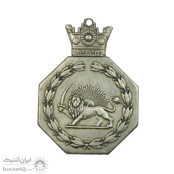 نشان بازرس شهربانی شماره 302 - EF - محمد رضا شاه