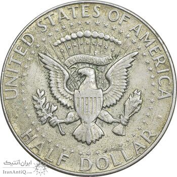 سکه نیم دلار 1968D کندی - AU58 - آمریکا