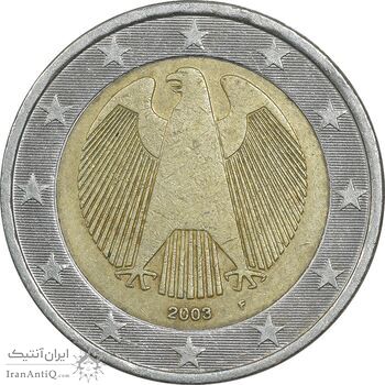 سکه 2 یورو  2003 جمهوری فدرال - EF45 - آلمان