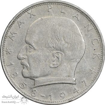 سکه 2 مارک 1963 جمهوری فدرال - EF45 - آلمان