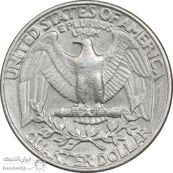 سکه کوارتر دلار 1982 واشنگتن - EF45 - آمریکا