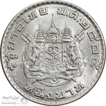 سکه 1 بات 1962 رامای نهم - MS62 - تایلند سکه 1 بات 1962 رامای نهم - MS62 - تایلند