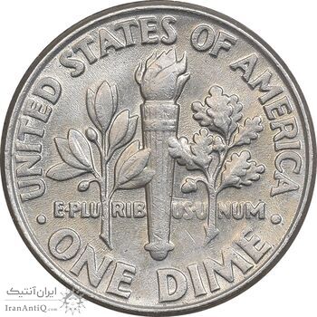 سکه 1 دایم 1993D روزولت - AU55 - آمریکا سکه 1 دایم 1993D روزولت - AU55 - آمریکا