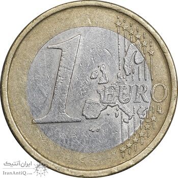سکه 1 یورو  2003 جمهوری سوم - EF45 - پرتغال