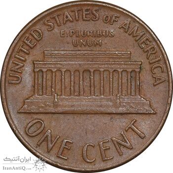 سکه 1 سنت 1971S لینکلن - EF45 - آمریکا