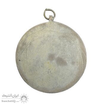 مدال یادبود آویزی پست و تلگراف و تلفن 1334 - بدون مینا - AU - محمدرضا شاه