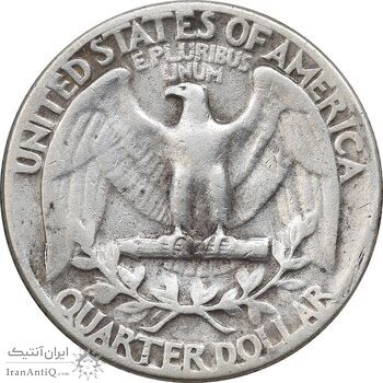 سکه کوارتر دلار 1954 واشنگتن - EF40 - آمریکا سکه کوارتر دلار 1954 واشنگتن - EF40 - آمریکا