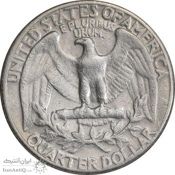 سکه کوارتر دلار 1966 واشنگتن - EF40 - آمریکا سکه کوارتر دلار 1966 واشنگتن - EF40 - آمریکا