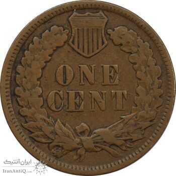 سکه 1 سنت 1899 سرخپوستی - VF35 - آمریکا