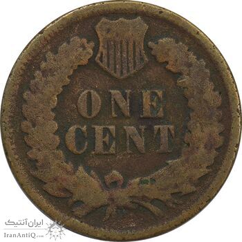 سکه 1 سنت 1901 سرخپوستی - VF20 - آمریکا