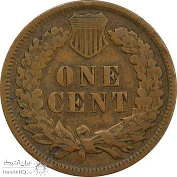 سکه 1 سنت 1903 سرخپوستی - EF40 - آمریکا