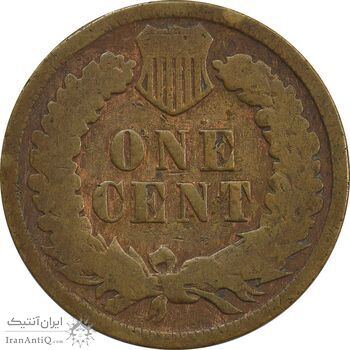 سکه 1 سنت 1903 سرخپوستی - F - آمریکا