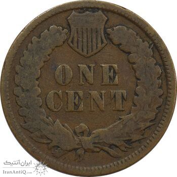 سکه 1 سنت 1906 سرخپوستی - VF20 - آمریکا