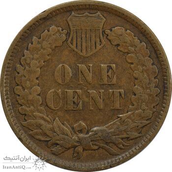 سکه 1 سنت 1907 سرخپوستی - EF40 - آمریکا سکه 1 سنت 1907 سرخپوستی - EF40 - آمریکا