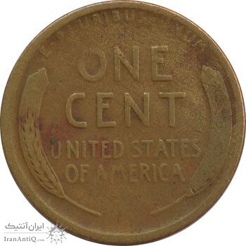 سکه 1 سنت 1919 لینکلن - VF20 - آمریکا