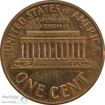 سکه 1 سنت 1961D لینکلن - AU - آمریکا