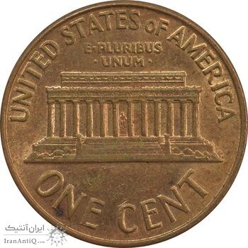 سکه 1 سنت 1964D لینکلن - MS63 - آمریکا