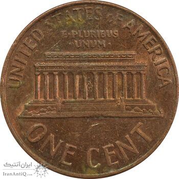 سکه 1 سنت 1967 لینکلن - MS62 - آمریکا