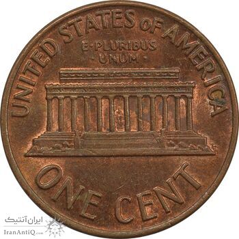 سکه 1 سنت 1969D لینکلن - MS62 - آمریکا سکه 1 سنت 1969D لینکلن - MS62 - آمریکا