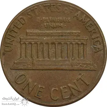سکه 1 سنت 1970D لینکلن - EF - آمریکا