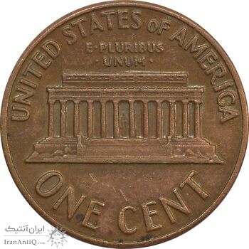 سکه 1 سنت 1971 لینکلن - EF40 - آمریکا