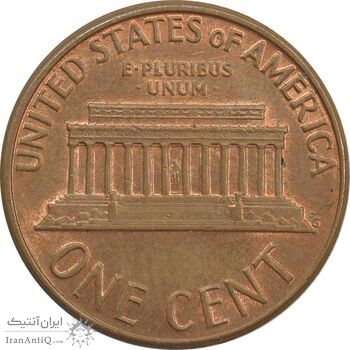 سکه 1 سنت 1974D لینکلن - MS62 - آمریکا