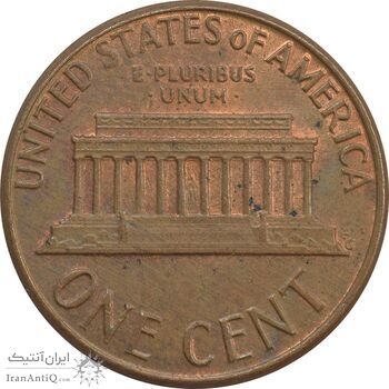 سکه 1 سنت 1975D لینکلن - AU - آمریکا