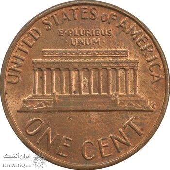 سکه 1 سنت 1976 لینکلن - MS62 - آمریکا