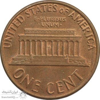 سکه 1 سنت 1976D لینکلن - MS63 - آمریکا