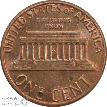 سکه 1 سنت 1982D لینکلن - MS62 - آمریکا