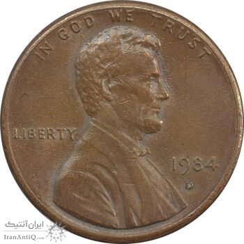 سکه 1 سنت 1984D لینکلن - EF - آمریکا سکه 1 سنت 1984D لینکلن - EF - آمریکا