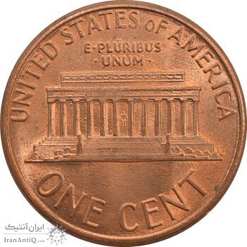 سکه 1 سنت 1988 لینکلن - MS64 - آمریکا