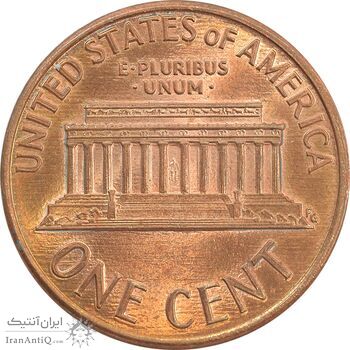 سکه 1 سنت 1992 لینکلن - MS64 - آمریکا