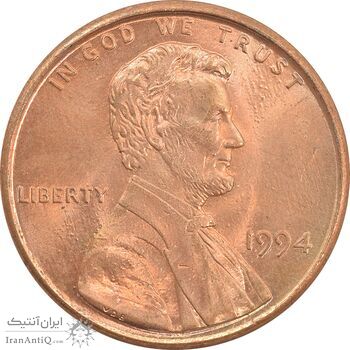 سکه 1 سنت 1994 لینکلن - MS65 - آمریکا