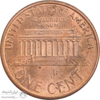 سکه 1 سنت 1994D لینکلن - MS62 - آمریکا