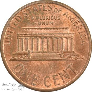 سکه 1 سنت 1995D لینکلن - MS62 - آمریکا