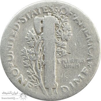 سکه 1 دایم 1927 مرکوری - F - آمریکا