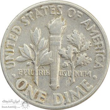 سکه 1 دایم 1948 روزولت - EF40 - آمریکا