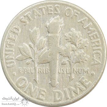 سکه 1 دایم 1949 روزولت - VF35 - آمریکا
