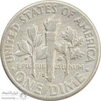 سکه 1 دایم 1950D روزولت - VF30 - آمریکا