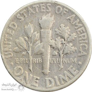 سکه 1 دایم 1951 روزولت - VF30 - آمریکا سکه 1 دایم 1951 روزولت - VF30 - آمریکا