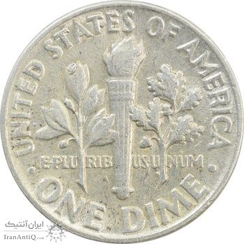 سکه 1 دایم 1954 روزولت - AU58 - آمریکا