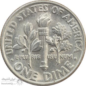 سکه 1 دایم 1998D روزولت - MS64 - آمریکا