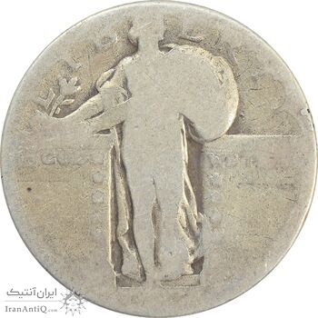 سکه کوارتر دلار تاریخ نامشخص - VG - آمریکا