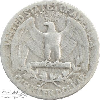 سکه کوارتر دلار 1942 واشنگتن - VF30 - آمریکا